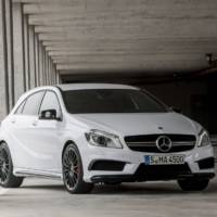 First official photos of the new Mercedes A45 AMG without camouflage