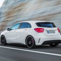 First official photos of the new Mercedes A45 AMG without camouflage