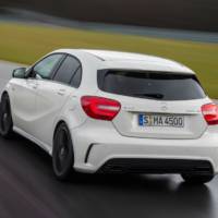 First official photos of the new Mercedes A45 AMG without camouflage