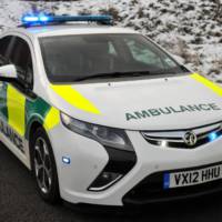 Vauxhall Ampera to be used as an ambulance in UK