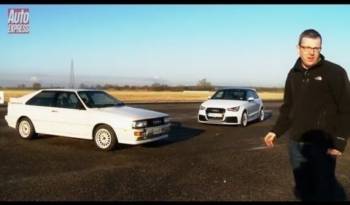 Video: Audi Ur-Quattro vs. Audi A1 Quattro
