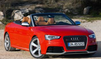 2013 Audi RS5 Cabriolet priced from 77.900 USD