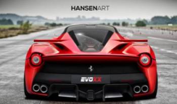 2013 Ferrari LaFerrari EVOXX - design study