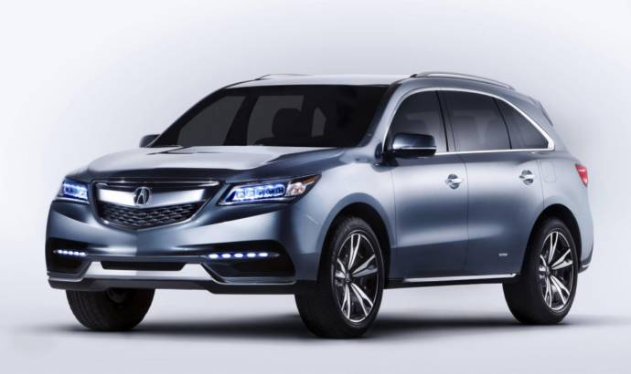 2014 Acura MDX production version to debut in New York Motor Show