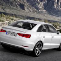 2014 Audi A3 Saloon officially revealed