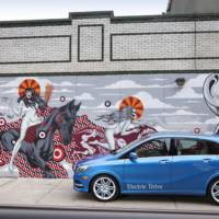 2014 Mercedes B Class Electric Drive makes american debut