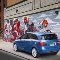 2014 Mercedes B Class Electric Drive makes american debut