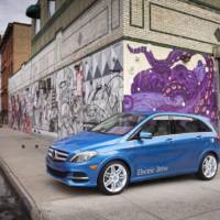 2014 Mercedes B Class Electric Drive makes american debut