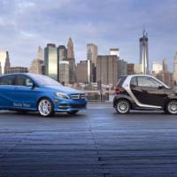 2014 Mercedes B Class Electric Drive makes american debut