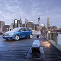 2014 Mercedes B Class Electric Drive makes american debut