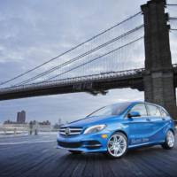 2014 Mercedes B Class Electric Drive makes american debut