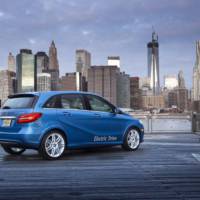 2014 Mercedes B Class Electric Drive makes american debut