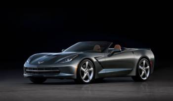 First official photos of the upcoming Corvette Stingray Convertible