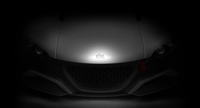 First teaser with VUHL new lightweight supercar