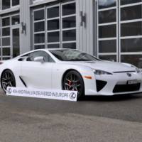 Lexus LFA - final supercar delivered in Europe