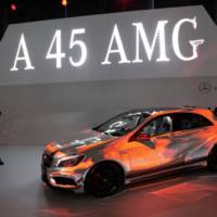 Mercedes-Benz A45 AMG was revealed in Geneva