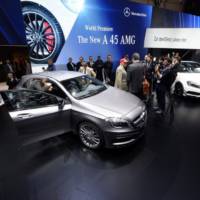 Mercedes-Benz A45 AMG was revealed in Geneva