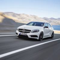 Mercedes-Benz A45 AMG was revealed in Geneva