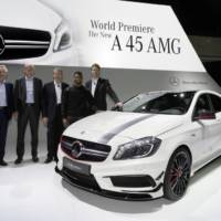 Mercedes-Benz A45 AMG was revealed in Geneva