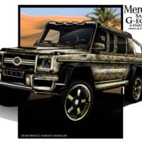 Mercedes G63 AMG 6x6 Sahara G-eopard by Dartz