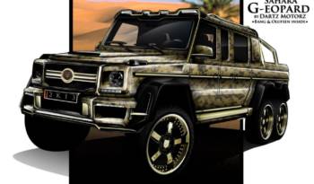 Mercedes G63 AMG 6x6 Sahara G-eopard by Dartz