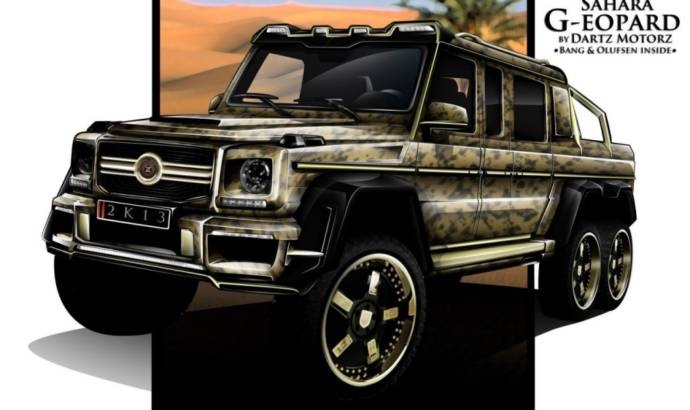 Mercedes G63 AMG 6x6 Sahara G-eopard by Dartz