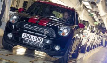 Mini Countryman reaches 250.000 units milestone