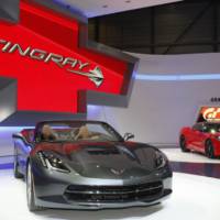 New 2014 Corvette Stingray Convertible has arrived in Geneva