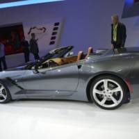 New 2014 Corvette Stingray Convertible has arrived in Geneva