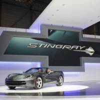 New 2014 Corvette Stingray Convertible has arrived in Geneva