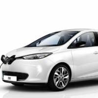 Renault Zoe electric car, priced from 13.650 pounds in the UK