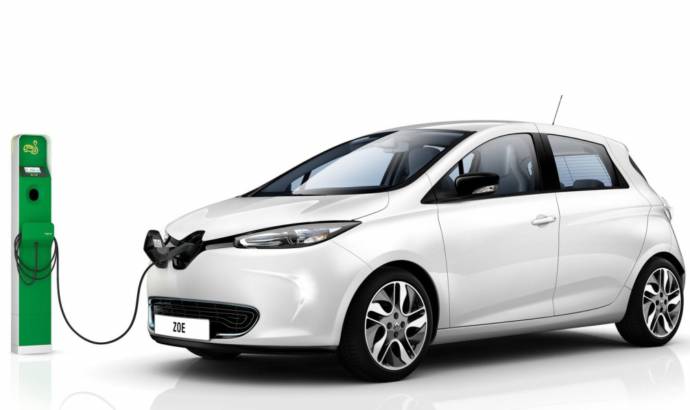 Renault Zoe electric car, priced from 13.650 pounds in the UK