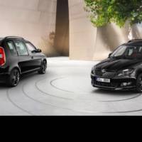 Skoda Fabia Combi Monte Carlo and Roomster Noir unveiled in Geneva