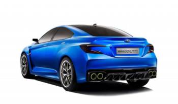 Subaru WRX Concept - press release and complete photo gallery