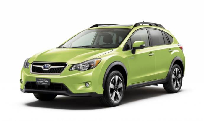 Subaru XV Crosstrek Hybrid debuts in New York Motor Show