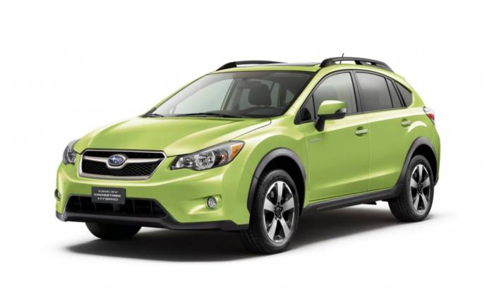 Subaru will unveil the 2014 XV Crosstrek Hybrid in New York