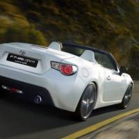 Toyota FT-86 Concept to preview the future GT86 Cabrio in Geneva