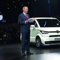 Volkswagen e-Co-Motion Concept was unveiled in Geneva