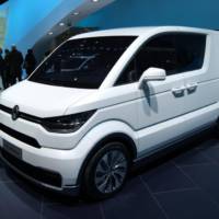 Volkswagen e-Co-Motion Concept was unveiled in Geneva