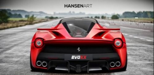 2013 Ferrari LaFerrari EVOXX - design study