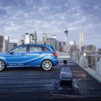 2014 Mercedes B Class Electric Drive makes american debut