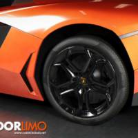 First Lamborghini Aventador turned into a limousine - conceptual design