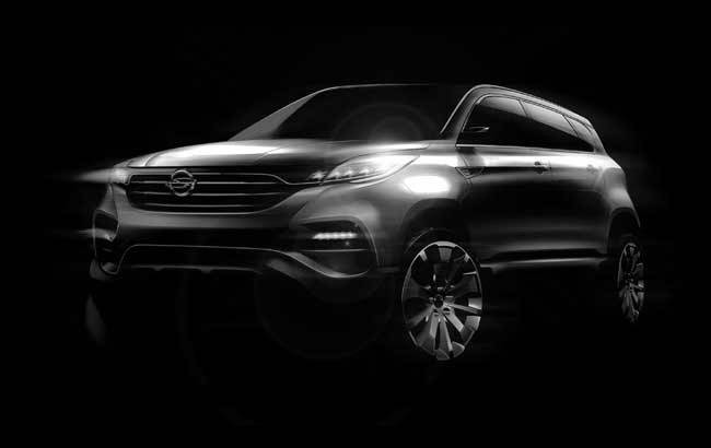 First renderings of the new SsangYong LIV-1 Concept