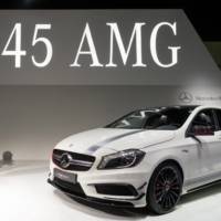 Mercedes-Benz A45 AMG was revealed in Geneva