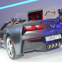 New 2014 Corvette Stingray Convertible has arrived in Geneva