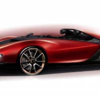 Pininfarina Sergio Concept - first official sketch