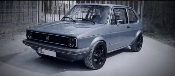 This Volkswagen Golf I deliver 736 HP thanks to Boba Motoring (Video)