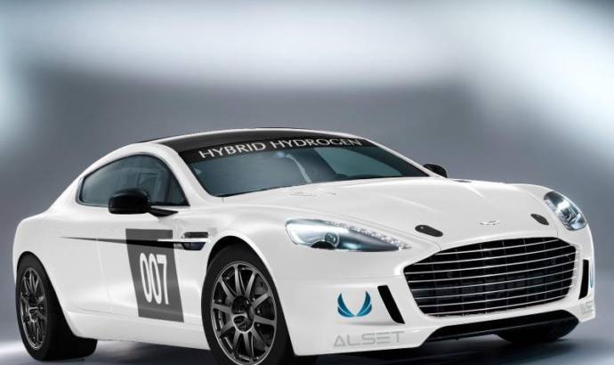 Aston Martin Rapide S Hydrogen-powered to tackle the Nurburgring 24h race