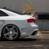 Audi RS5 tuned by OSS Design looks like an angry stormtrooper