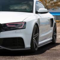 Audi RS5 tuned by OSS Design looks like an angry stormtrooper